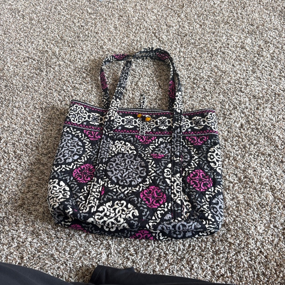 Vera Bradley Canterberry Magenta Tote Bag